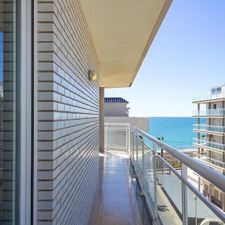 Con Vista Frontal Al Mar En Papa Luna Appartement *